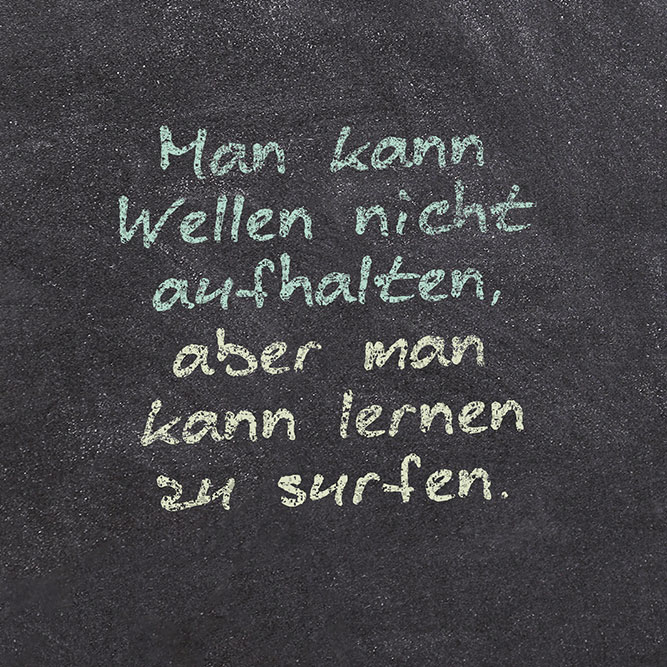 Achtsamkeit und Veränderung - Zitat von Jon Kabat-Zinn